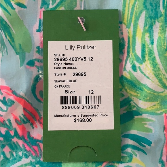 ✨SOLD✨ Lilly Pulitzer Easton Dress - Size 12 - Picture 4 of 5